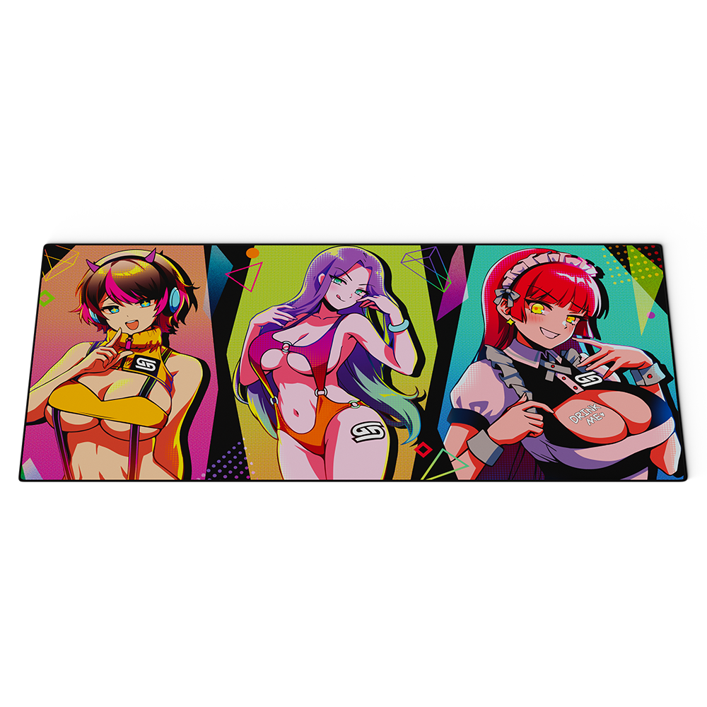 Waifu Cups Season 3 Mouse Pad