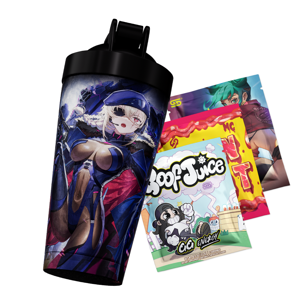 Waifu Cups x Saruei: GROUND ZERO Metal Shaker