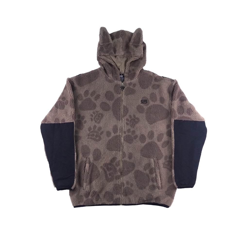 WOOF: Sherpa Full Zip Hoodie