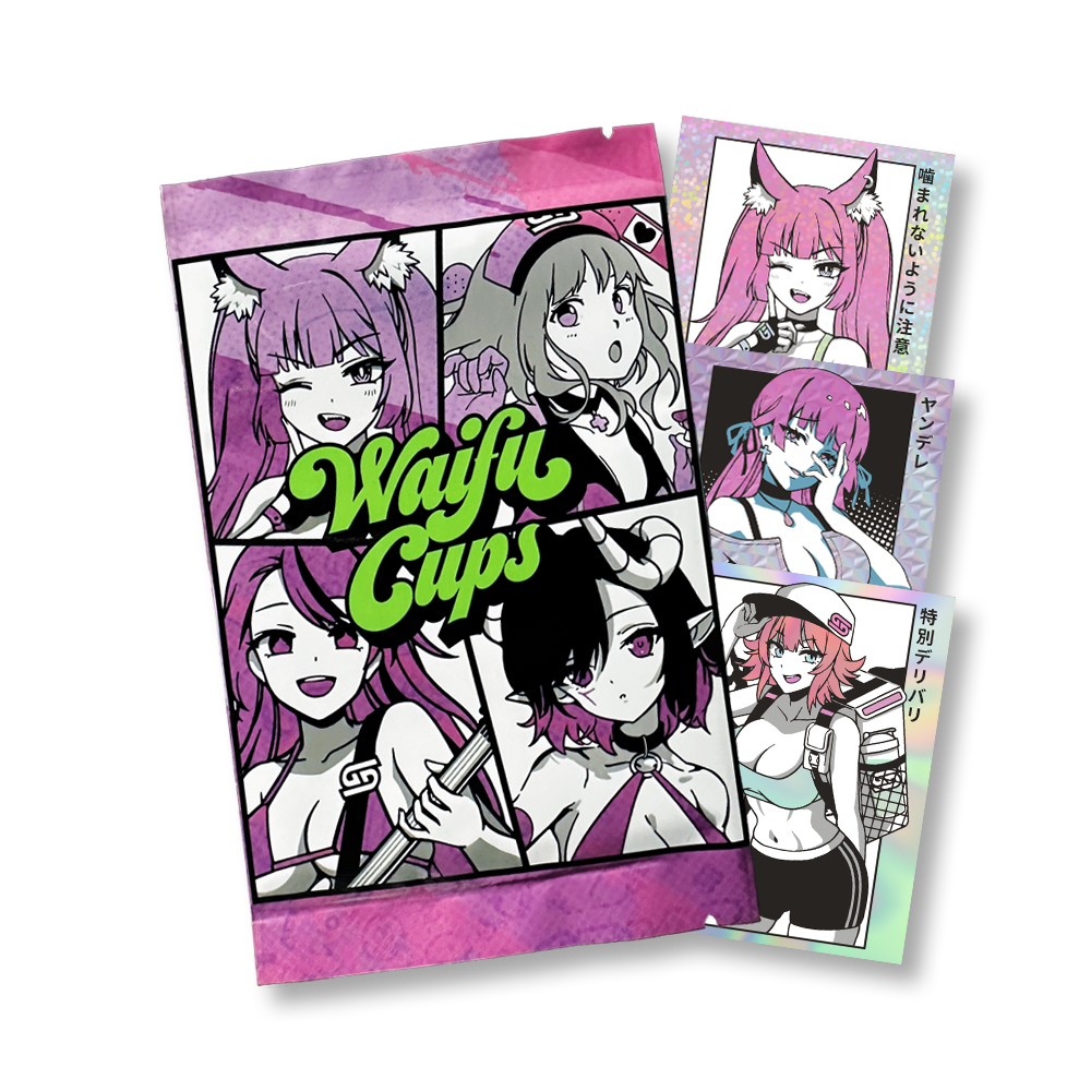 Collectible Waifu Sticker Pack: Season 4