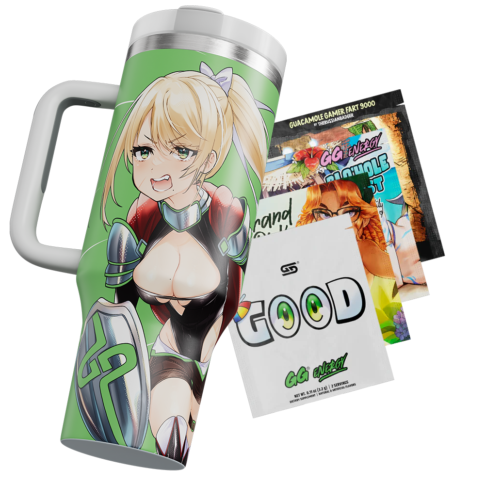 Metal Waifu Tumbler: Knight