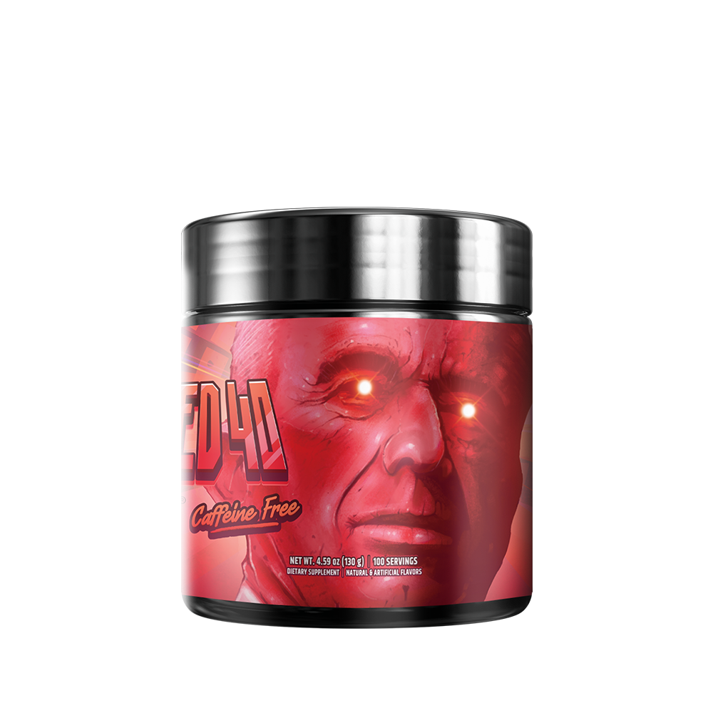 Red 40 Caffeine Free - 100 Servings
