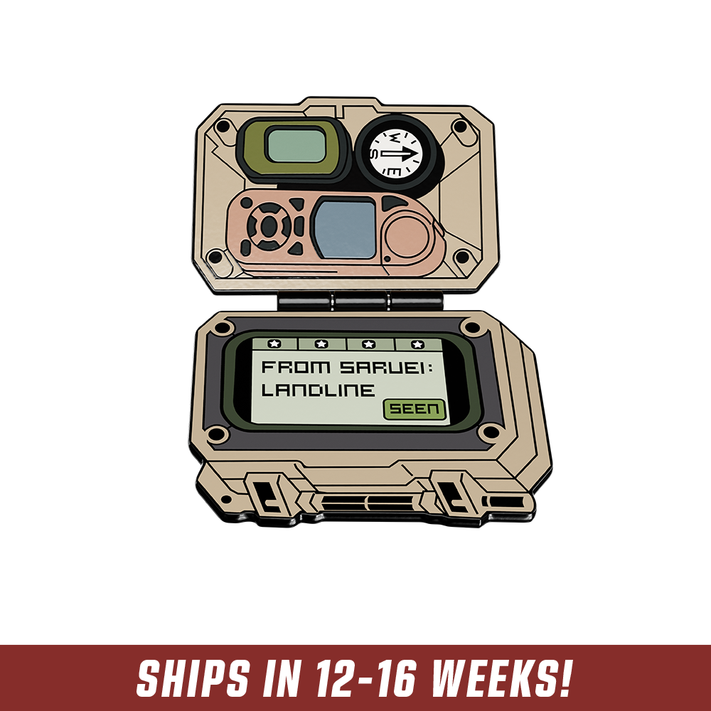 Saruei: Warbound Enamel Pin