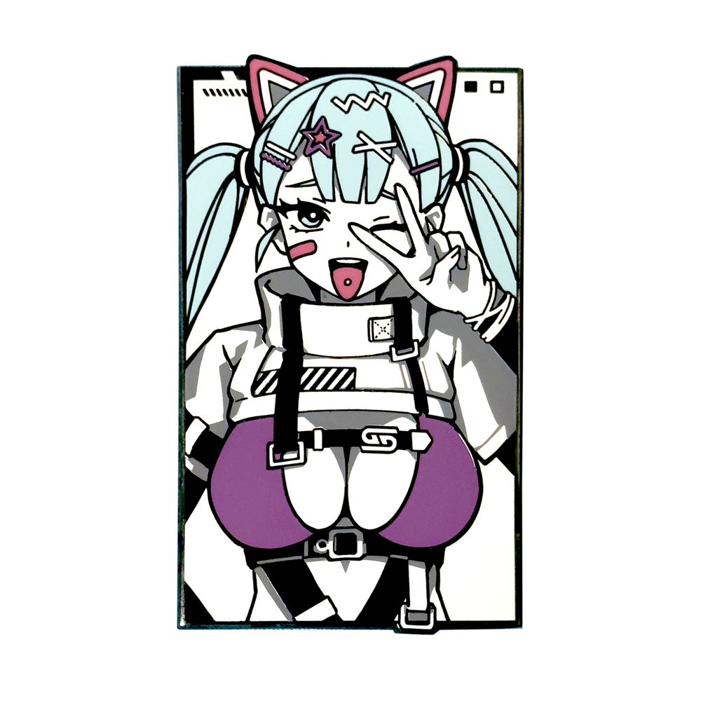 Space Punk Enamel Pin