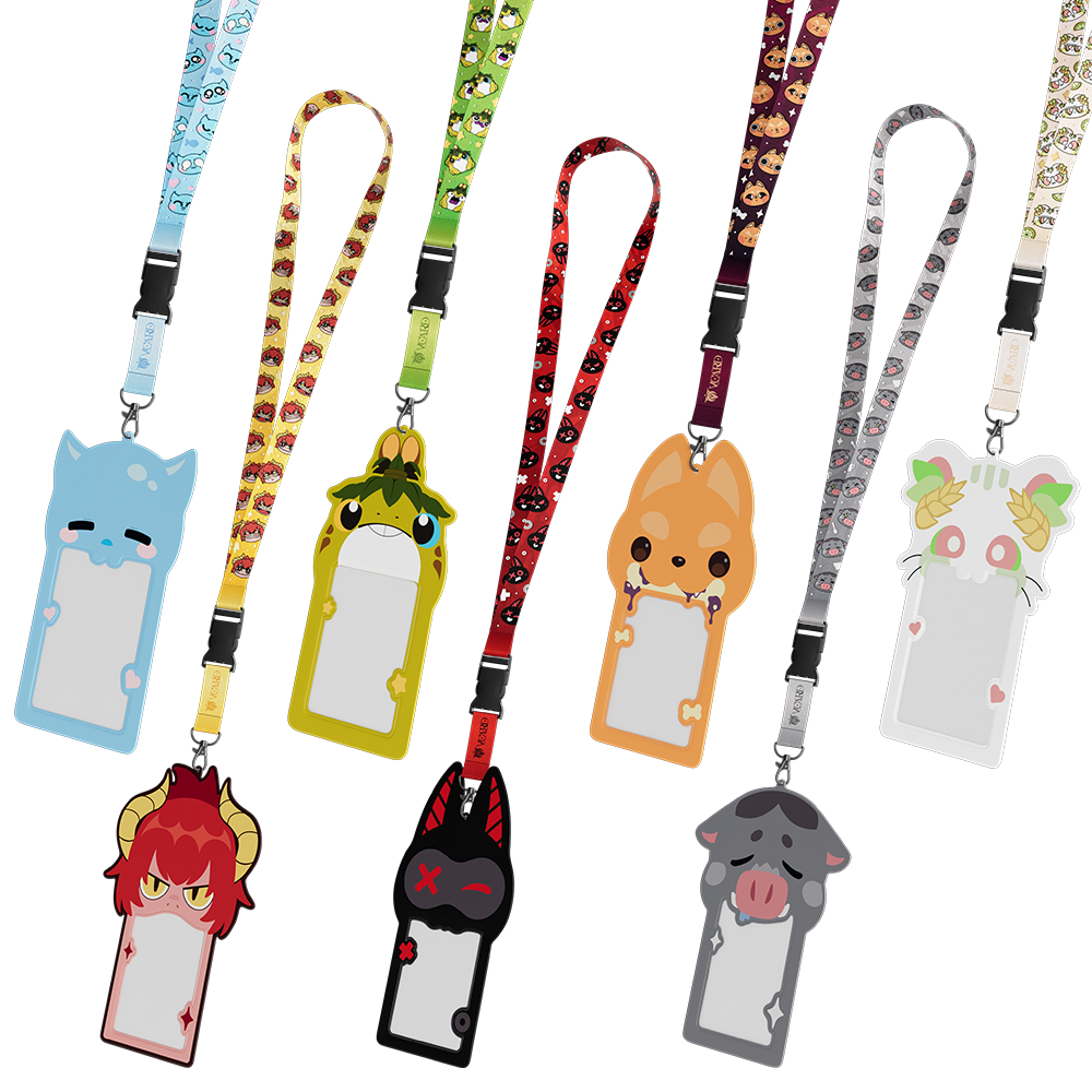 VCard Divine Chaos: Lanyard Card Holder