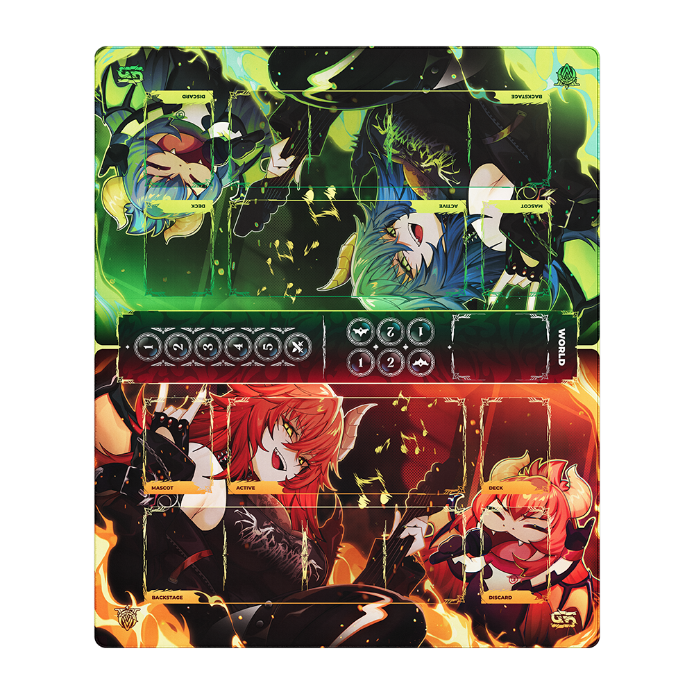 Zentreya: Fractured Paradox Double Playmat