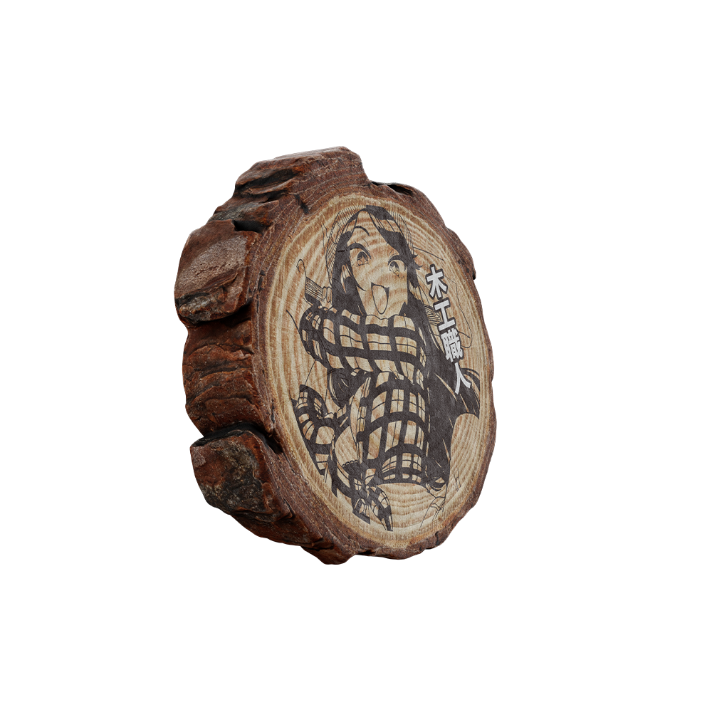 Morning Wood: Double Sided Coaster - Image 2