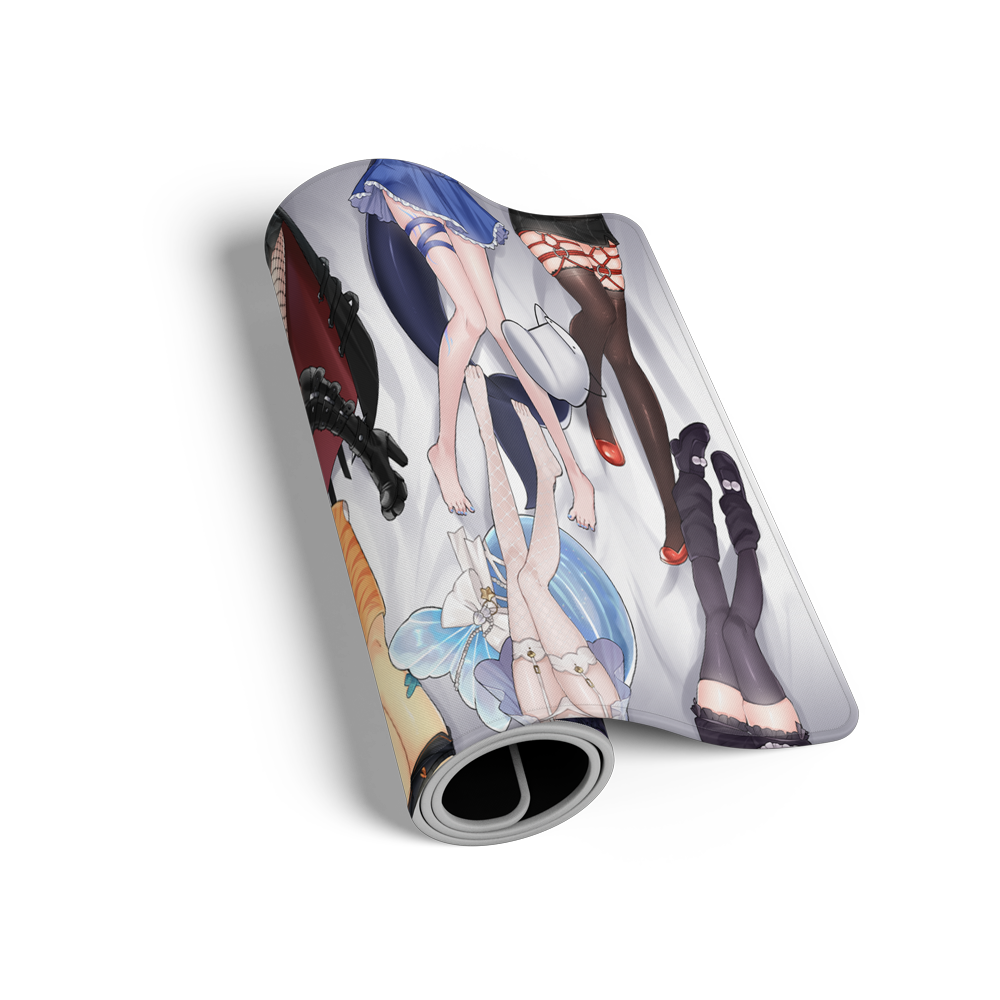 Anime Girl Thigh Vtuber Mouse Pad - Image 2