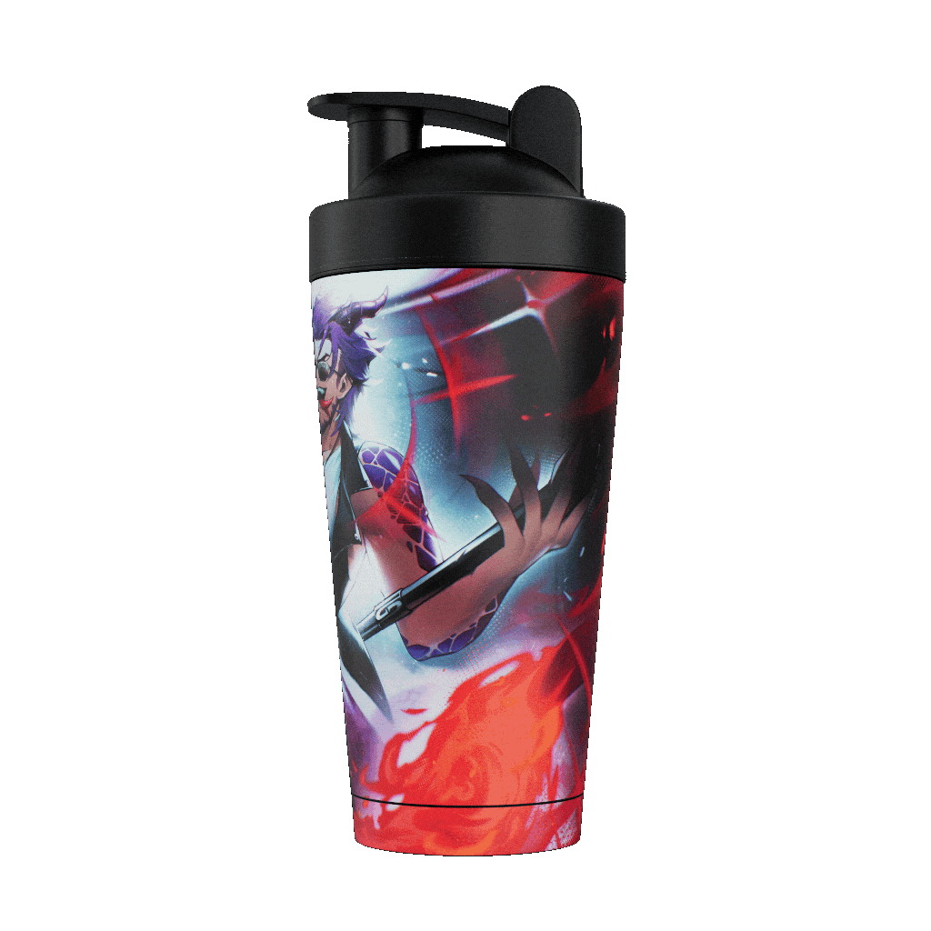 Waifu Cups x Dooley Noted: Ashen Metal Shaker - Image 2