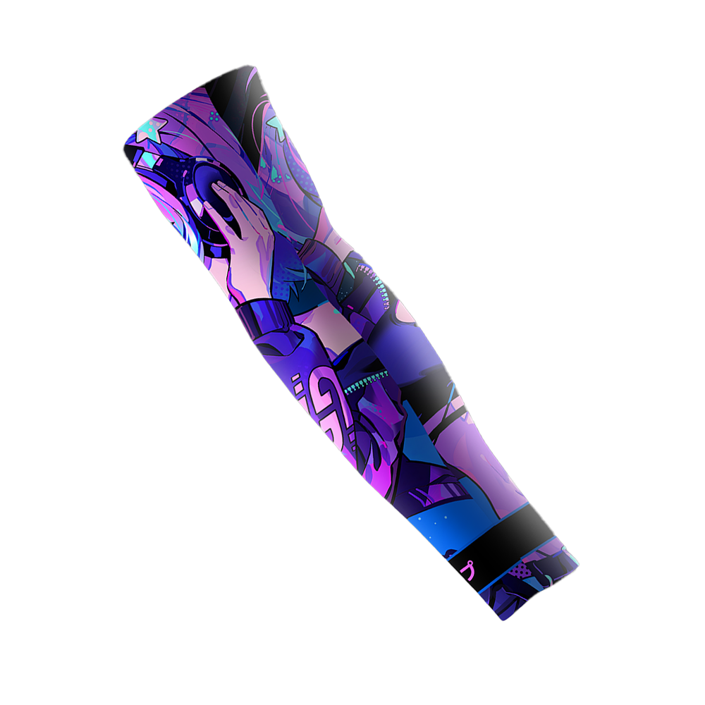 Waifu Gaming Sleeves - Rave Baby - Image 2