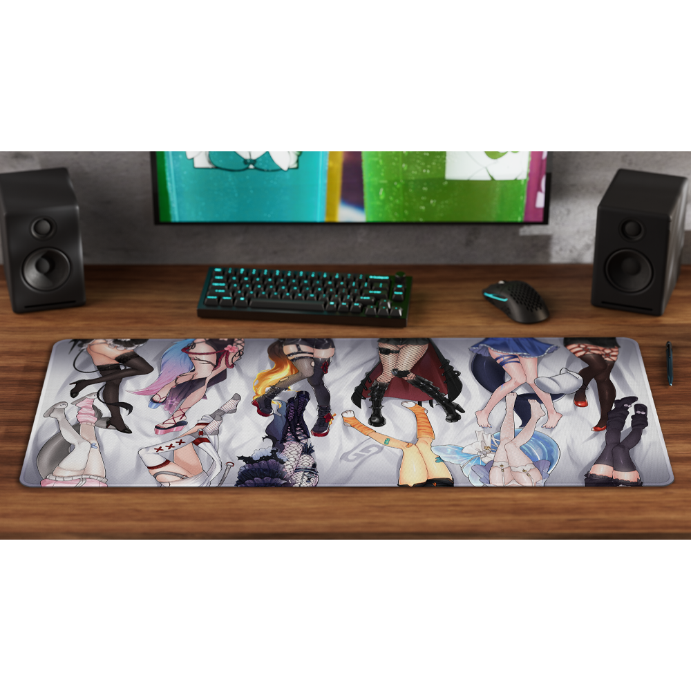 Anime Girl Thigh Vtuber Mouse Pad - Image 3