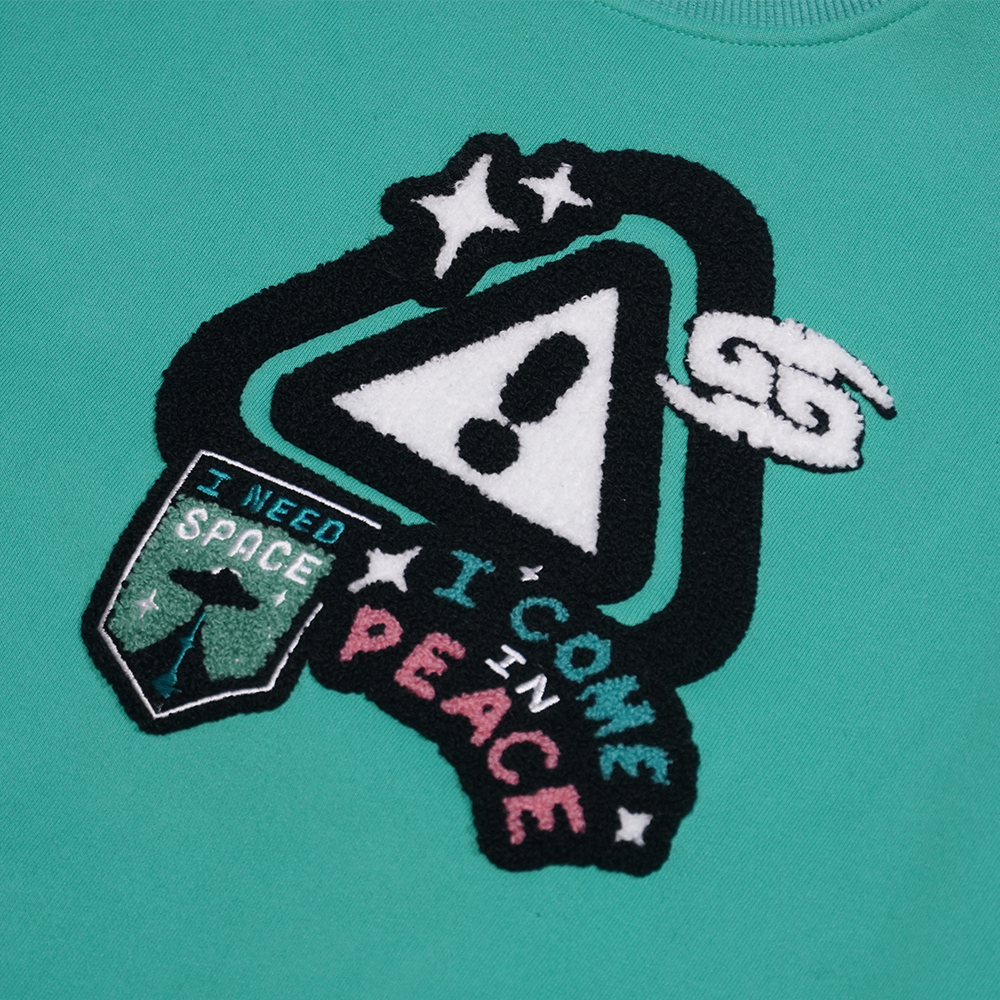 "I Come in Peace" Crewneck - Image 4