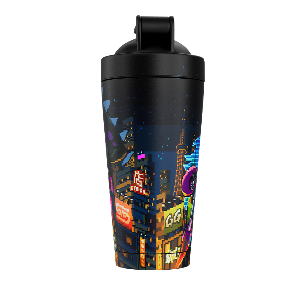 PIXEL CUPS: Specific Rim Metal Shaker - Image 6